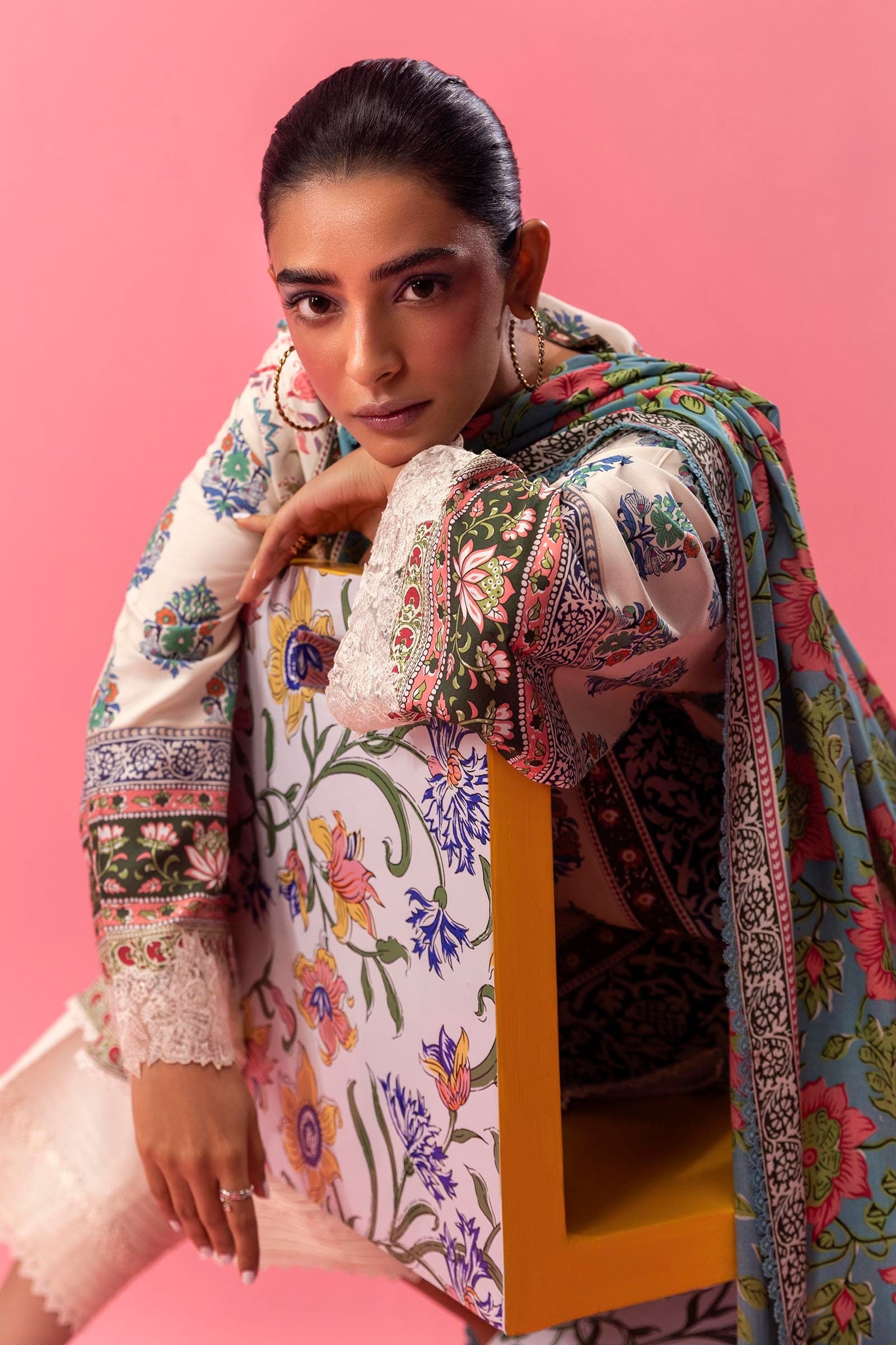Sana Safinaz Winter Luxury 2024 (MAHAY) - H243-005B-2DC