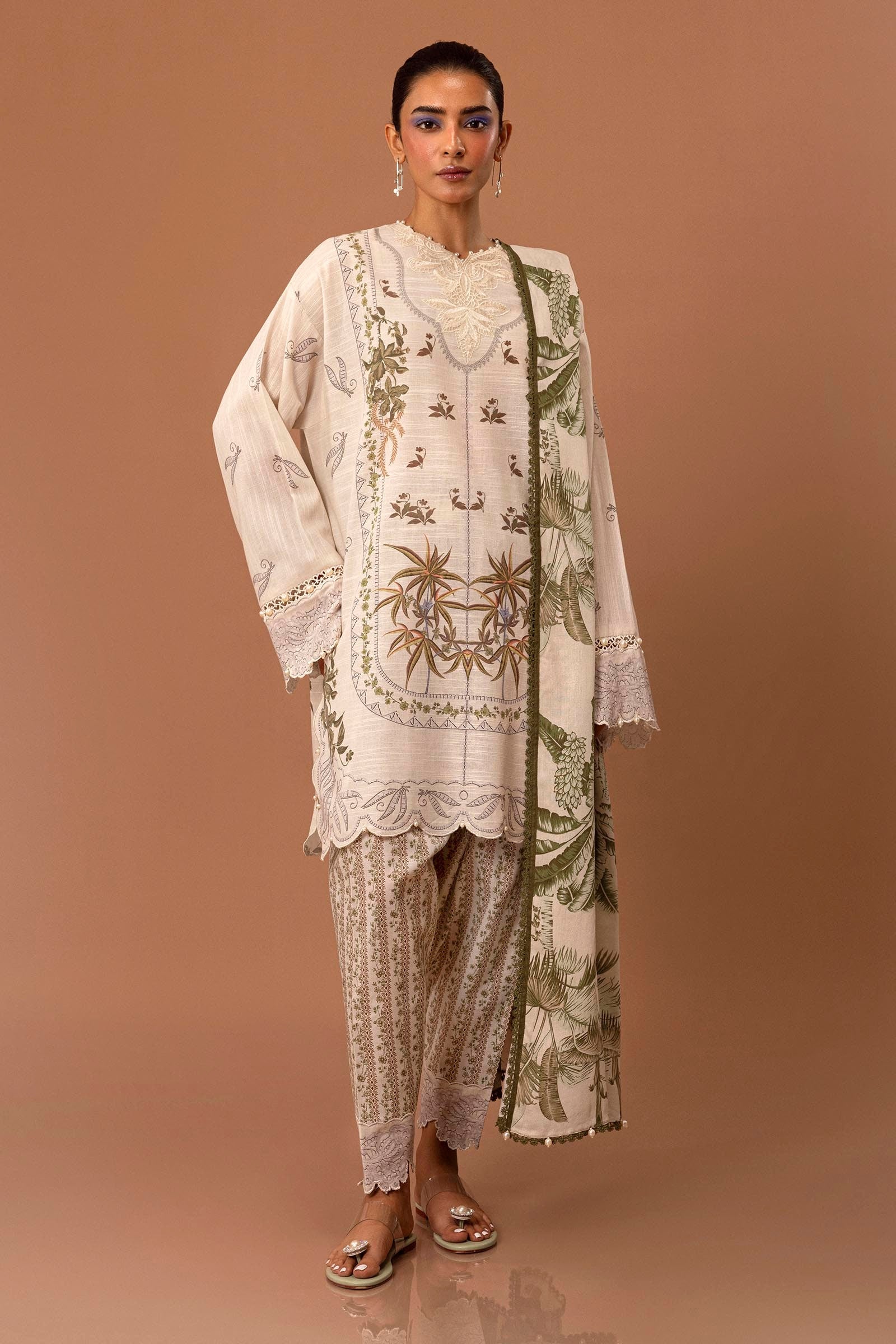 Sana Safinaz Winter Luxury 2024 (MAHAY) - H243-006B-3DB