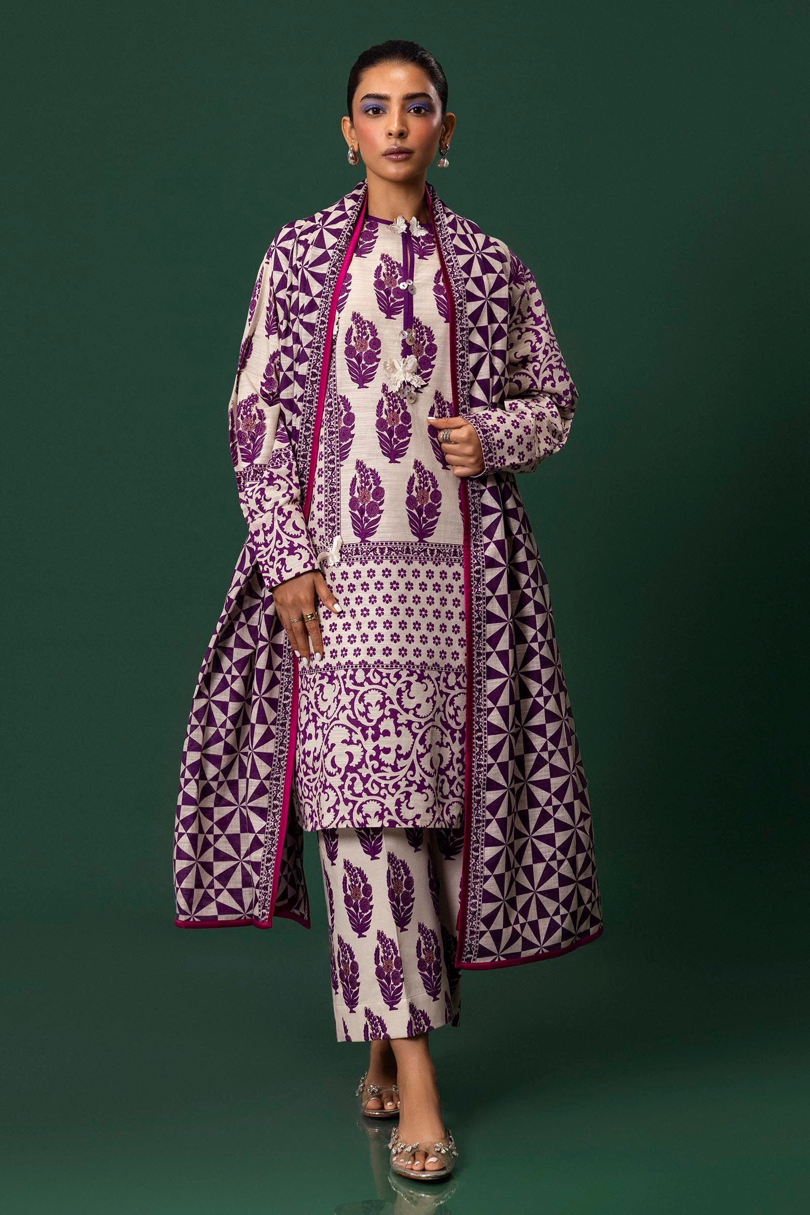 Sana Safinaz Winter Luxury 2024 (MAHAY) - H243-009A-3CQ