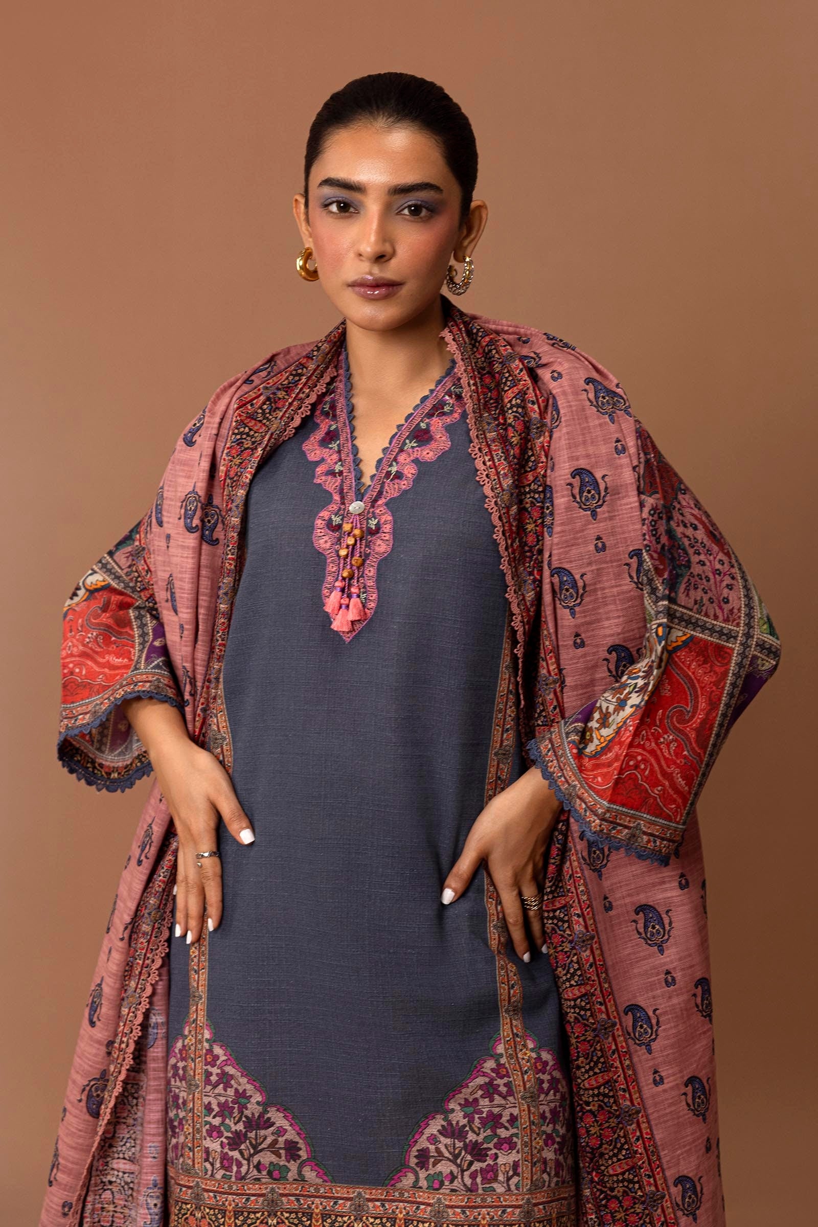 Sana Safinaz Winter Luxury 2024 (MAHAY) - H243-019B-2BQ
