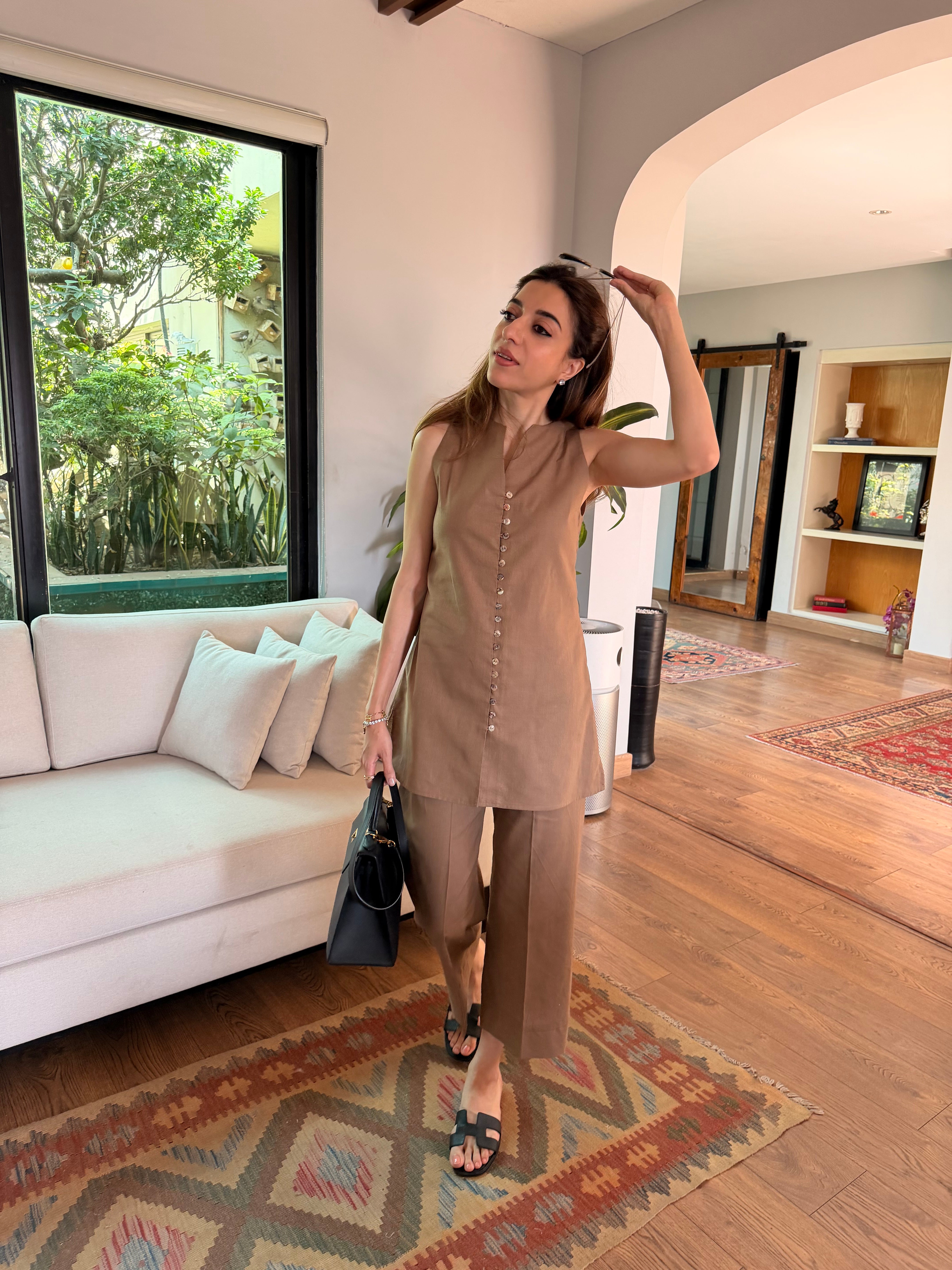 TAUPE PARKER SET