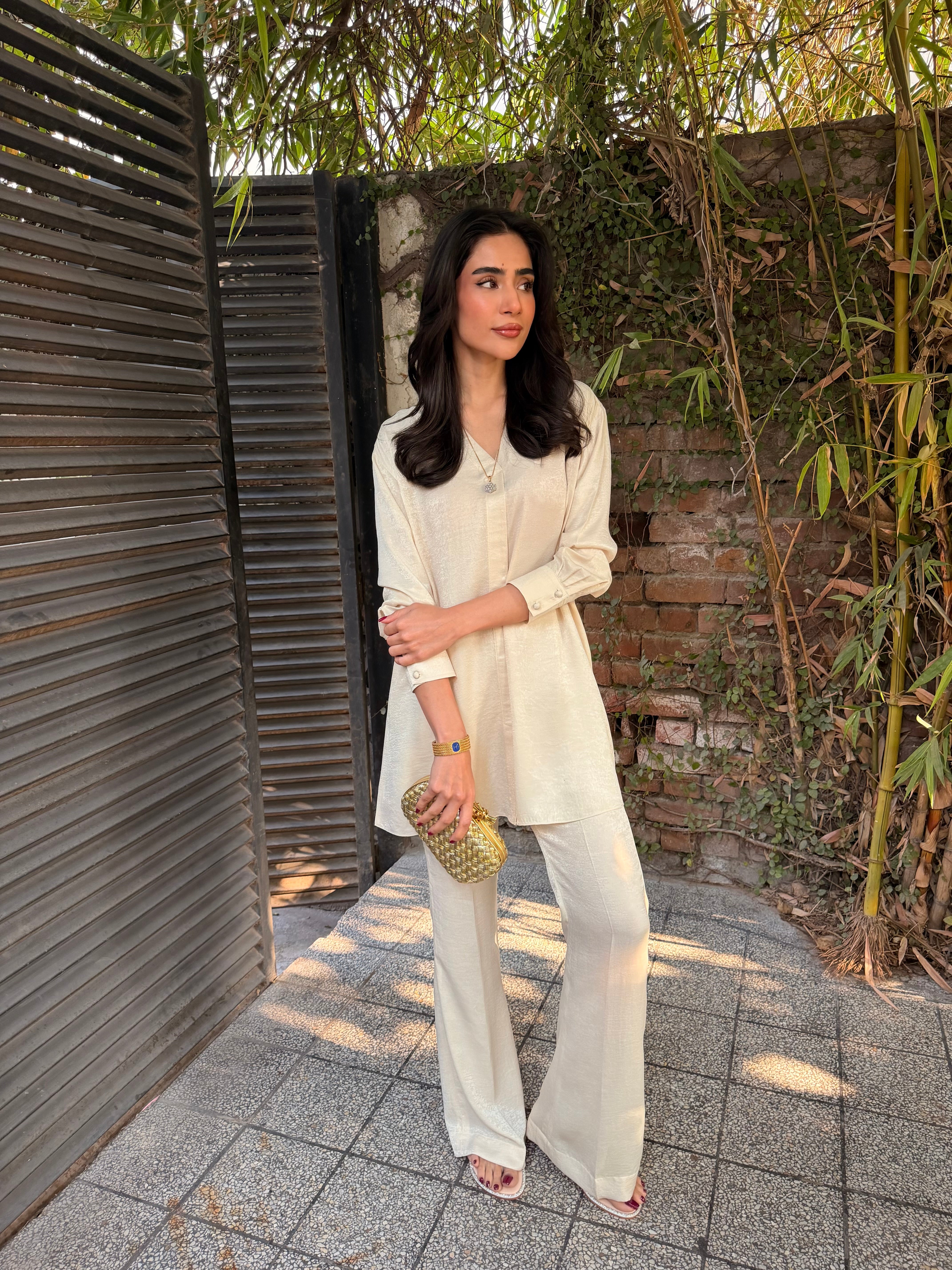 CREAM ELBA SET