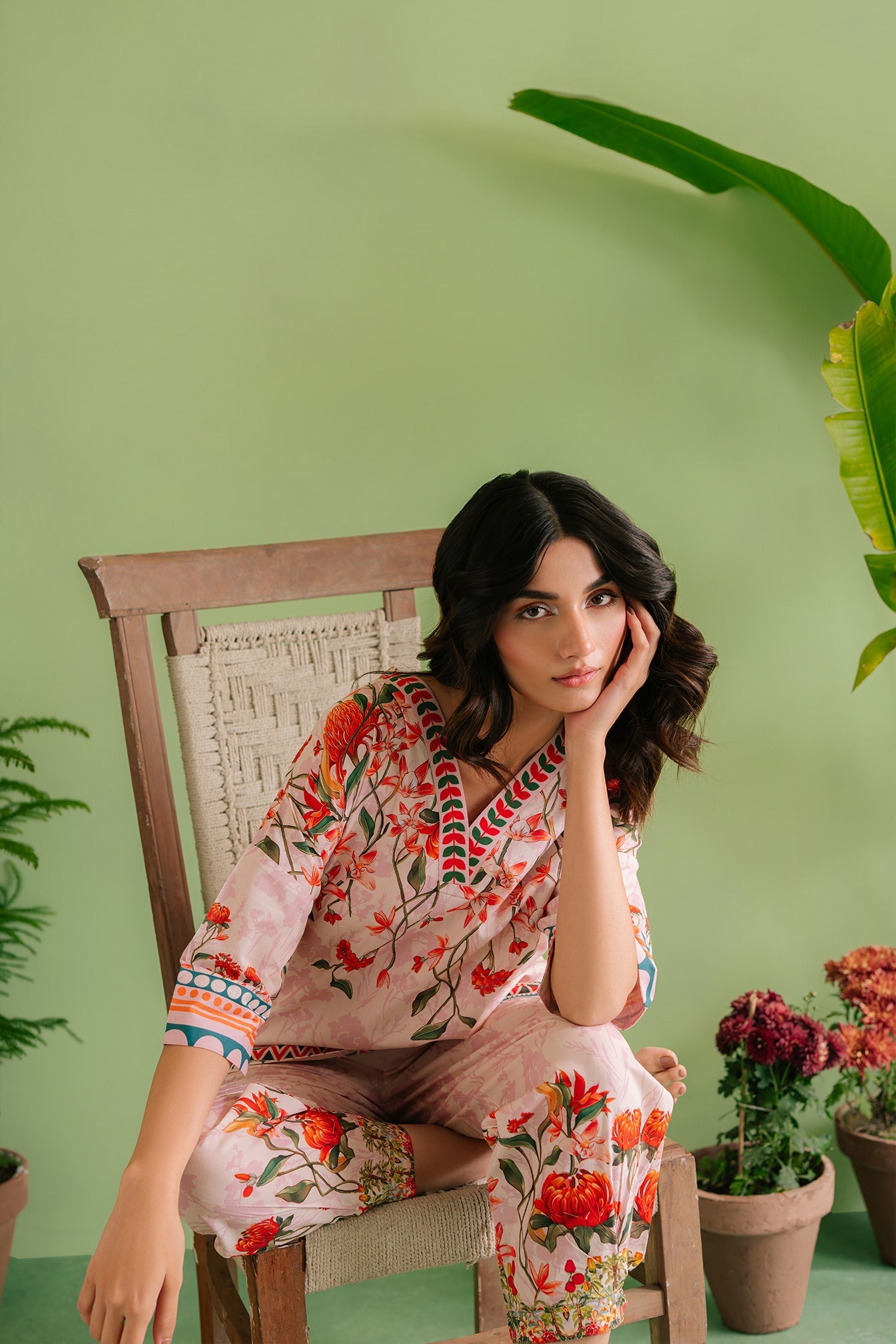 PERSIAN LILY MATCHING SET