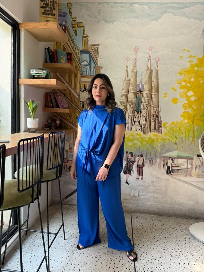 CANDLE KNOT SET ICE BLUE