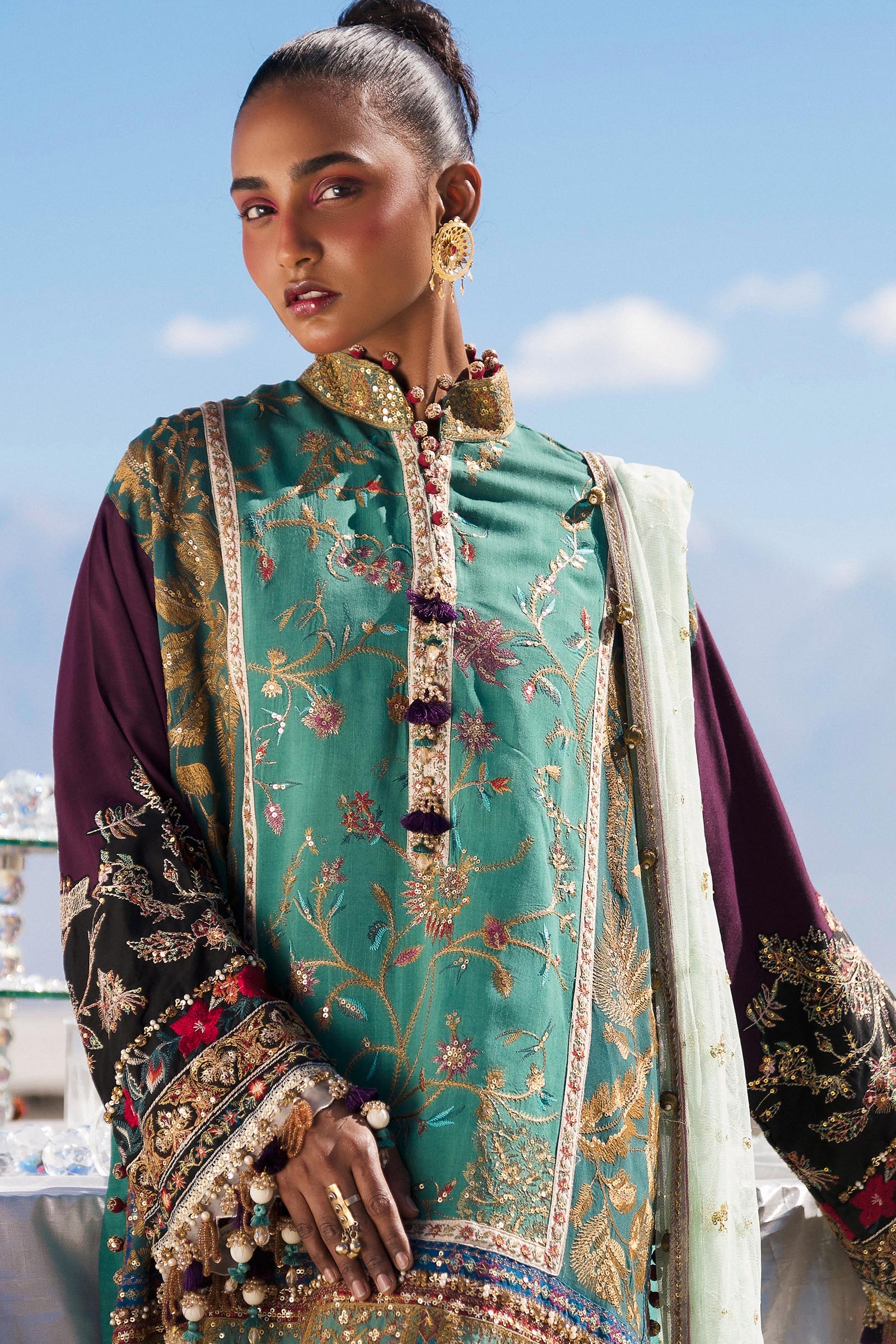 Sana Safinaz Winter Luxury'24- S241-004A-3CP