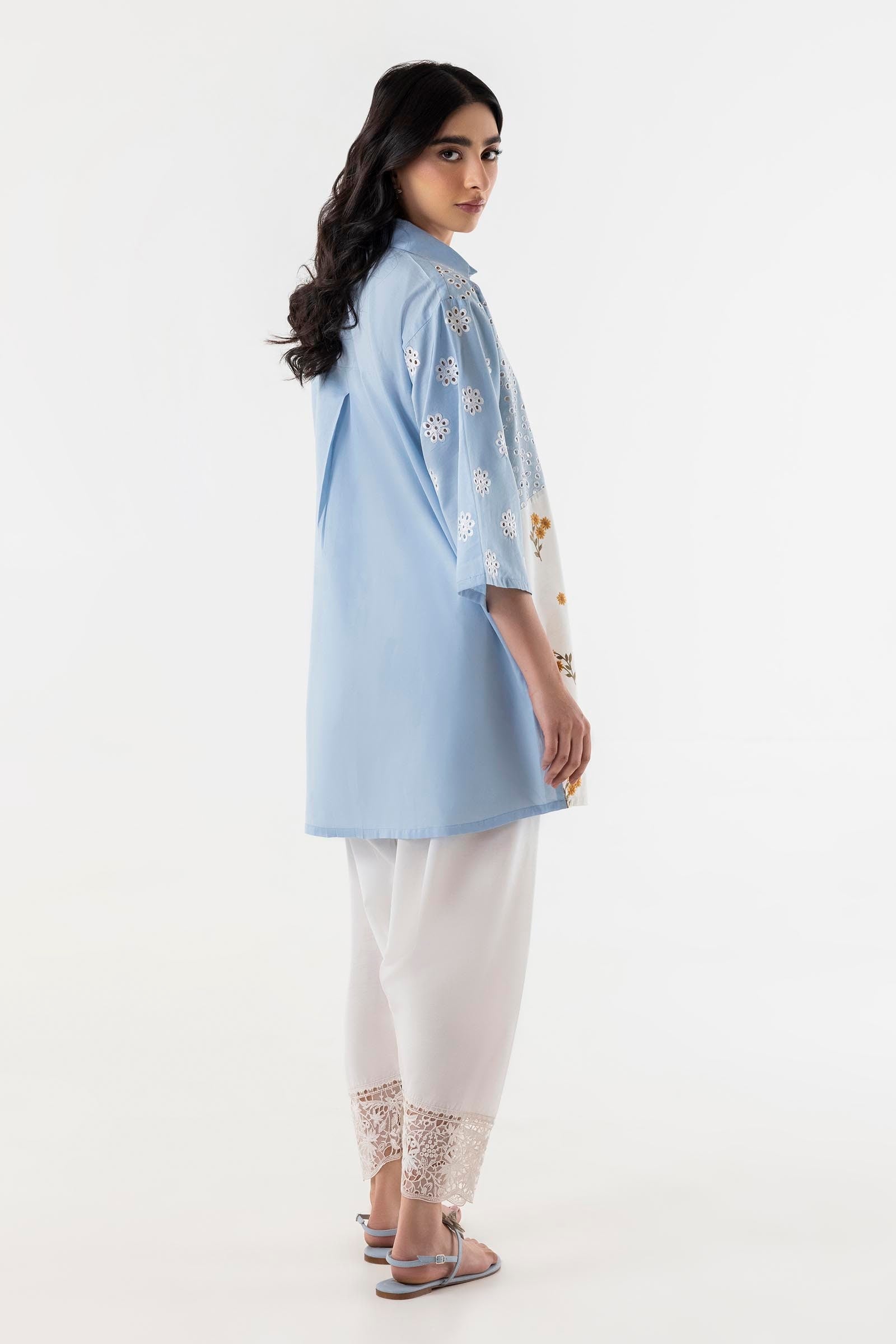 SANA SAFINAZ BOXY SHIRT -  SS25SGE320