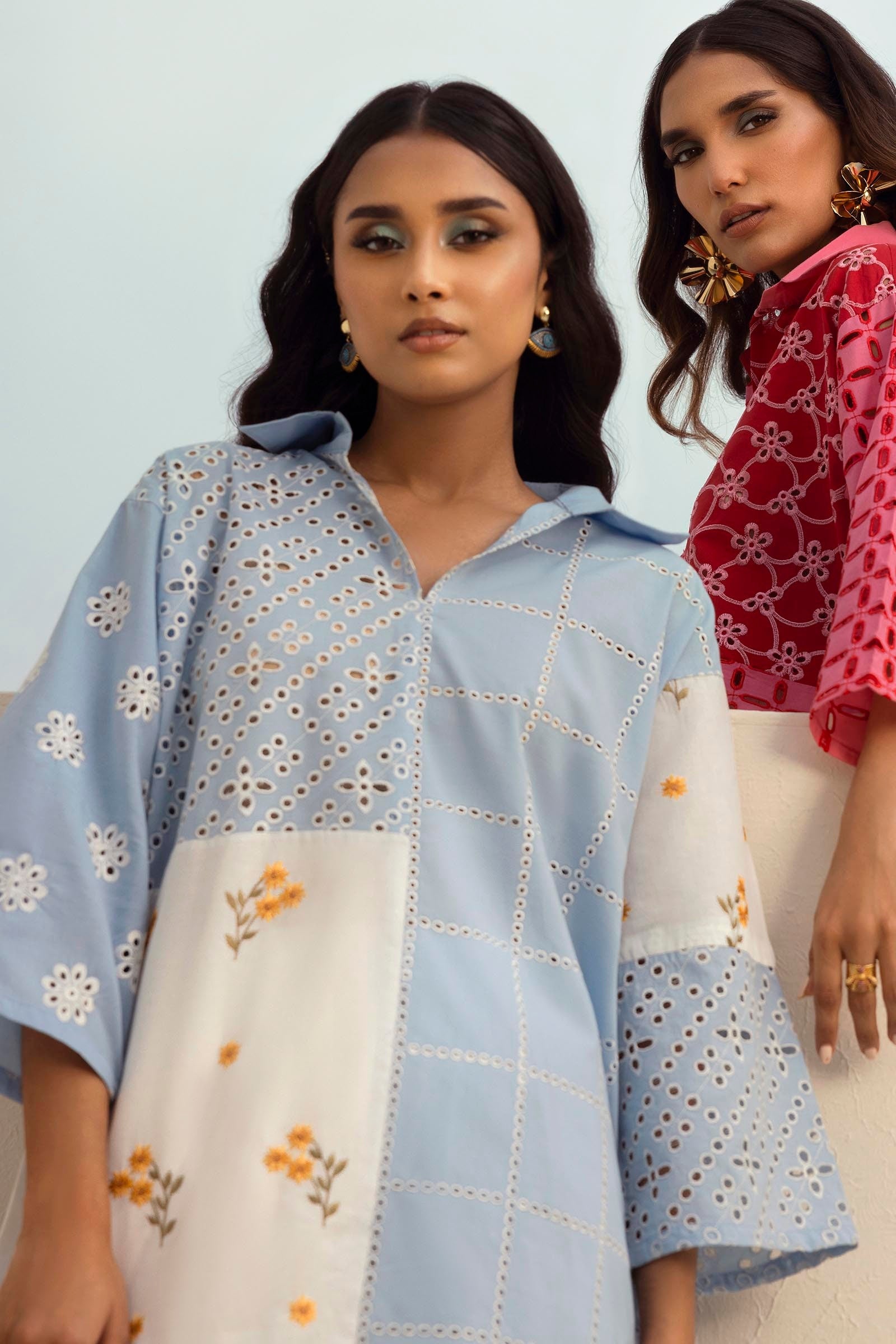 SANA SAFINAZ BOXY SHIRT -  SS25SGE320